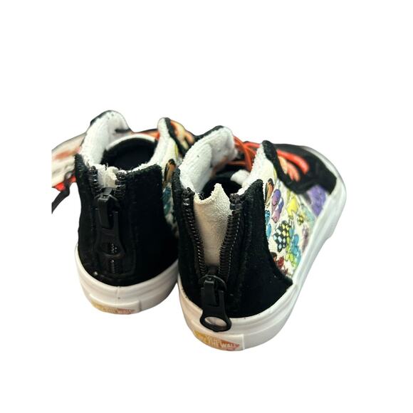 Vans‎ Sneakers Toddler Girl's Size 4 New Sk8-Hi Cultivate Care In This Together - Picture 3 of 5